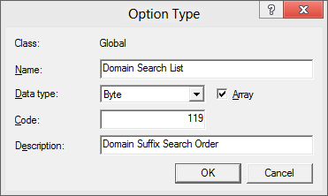 dhcp add new option