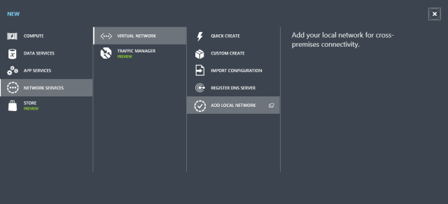 new internal network